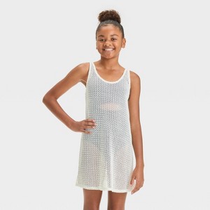 Girls' Cover up Dress - art class™ - 1 of 3