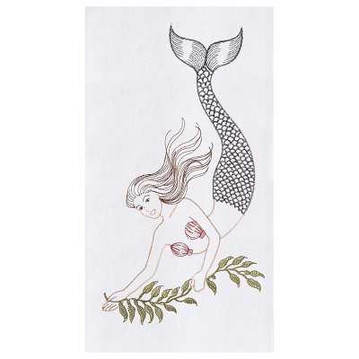 C&F Home Mermaid Flour Sack Cotton Kitchen Towel