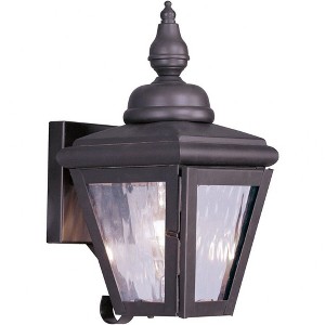 Livex Lighting Hathaway 3 - Light Wall Light in  Bronze - 1 of 4