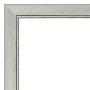 40" x 28" Non-Beveled Flair Patina Bathroom Wall Mirror Silver - Amanti Art: Modern Rectangle, Wall Mount, Polystyrene Frame - 3 of 4
