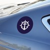 University of Portland Pilots Logo Automotive Car Refrigerator Locker Vinyl Circle Magnet - 3 of 4