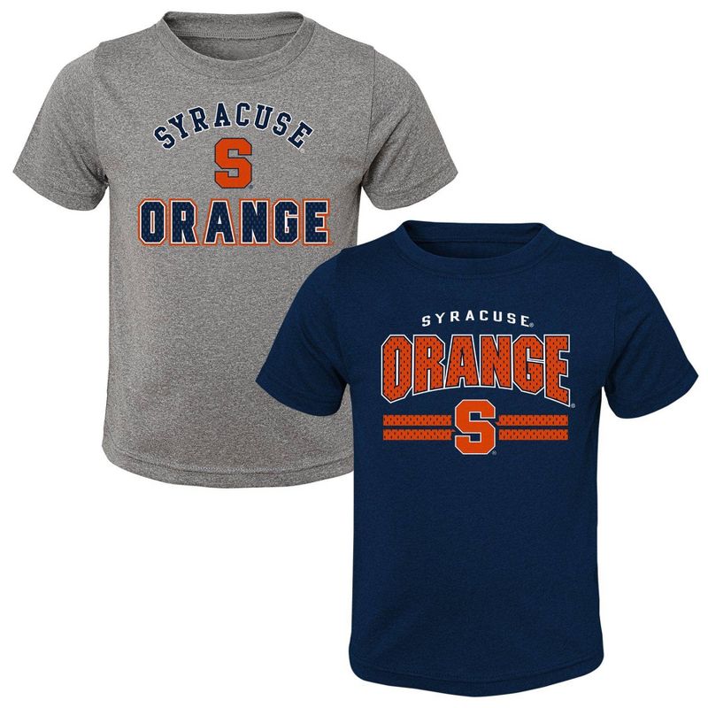 NCAA Syracuse Orange Toddler 2pk T-Shirt, 1 of 4