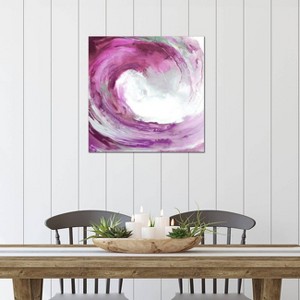 iCanvas Water Collar Pink by PI Studio Canvas Print Wall Art - 1 of 3