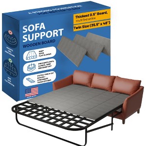 Continental Sleep, Heavy Duty Sleeper Sofa Support Board, Wood Base to Fix Sagging Seats, Pull Out Couch Mattress Board, Easy Installation - 1 of 4