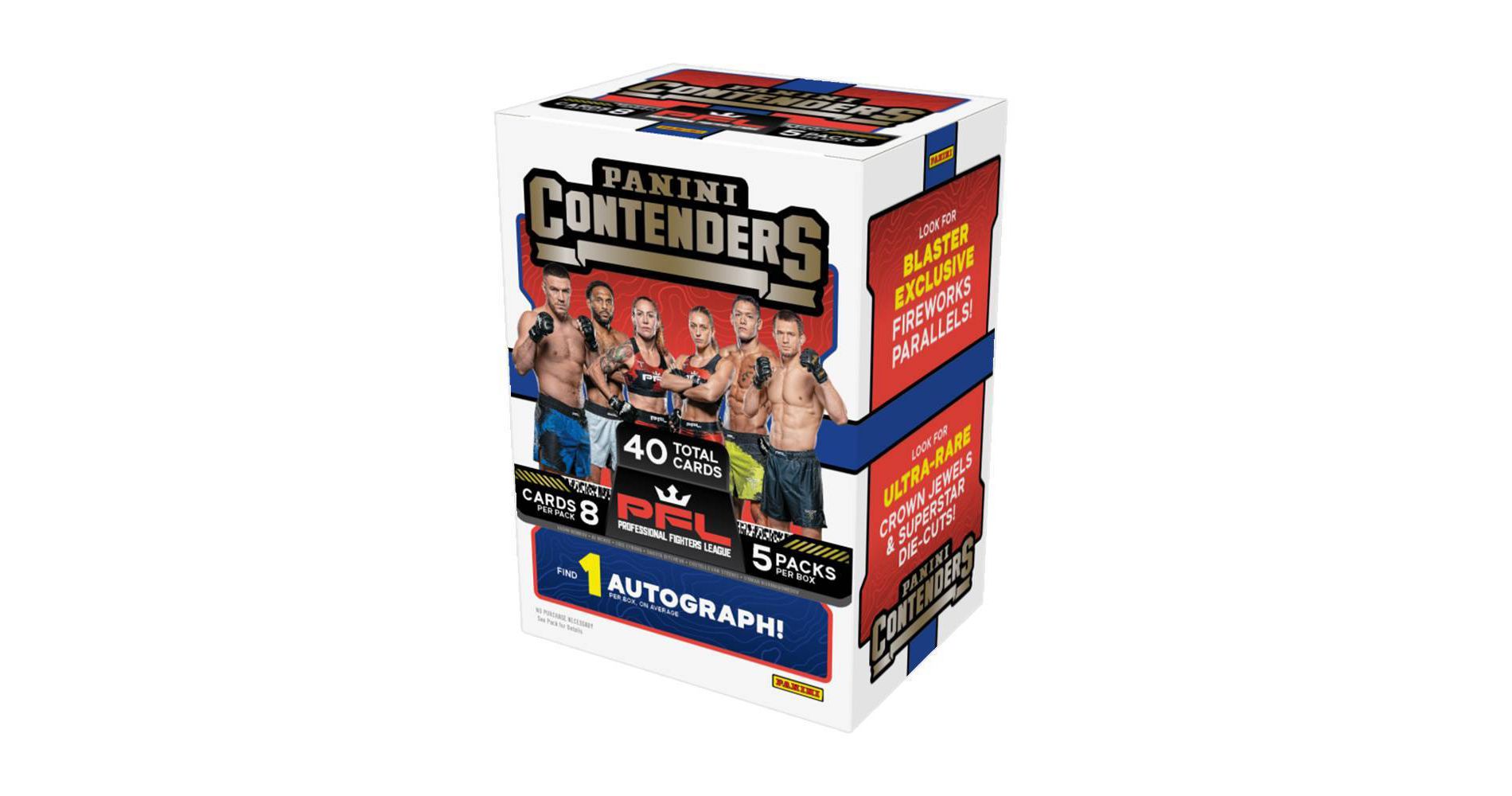 2026 Panini PFL Contenders Fighting Trading Card Blaster Box