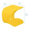 ECR4Kids Wave Seat, 18in - 19.6in Seat Height, 1 - 2 of 4