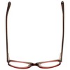 Vivid Designer Reading Blue Light Blocking Eyeglasses 891 in Glossy Black 55 mm - 4 of 4