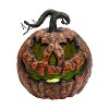 Morris Costumes 12.25 in Light-Up & Talking Rotten Jack-O'-Lantern Decoration - Orange - 2 of 2