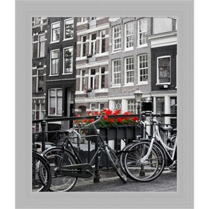 Amanti Art Brushed Sterling Silver Wood Picture Frame - 1 of 4