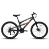 VASIP 26" Mountain Bike, 21 Speeds Steel Mountain Bike, Disc Brakes and Dual/Full Suspension MTB, Adult Sport Bicycle for Trail, Snow, Commuter - 2 of 4
