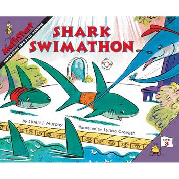 Shark Swimathon - (Mathstart 3) by  Stuart J Murphy (Paperback)