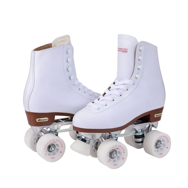 Women's Chicago Deluxe Leather Rink Skates, 6 of 8