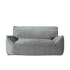 Grungis Bean Bag Chair,Velvet Beanbag Chair with Armrests,Oversized Lounge Sofa for Couples,Comfy Couch for Living Room Bedroom - 2 of 4