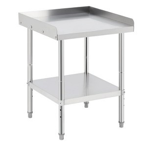 Grill Stand Table Stainless Steel NSF Certified 400 Lbs Capacity with Adjustable Legs - 1 of 4