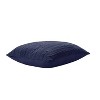 18"x18" Dublin Square Throw Pillow Navy VCNY - 2 of 4
