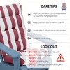 Hyleory Outdoor Seat/Back Cushion, Ultra Soft Cushion for Patio Seats - 4 of 4