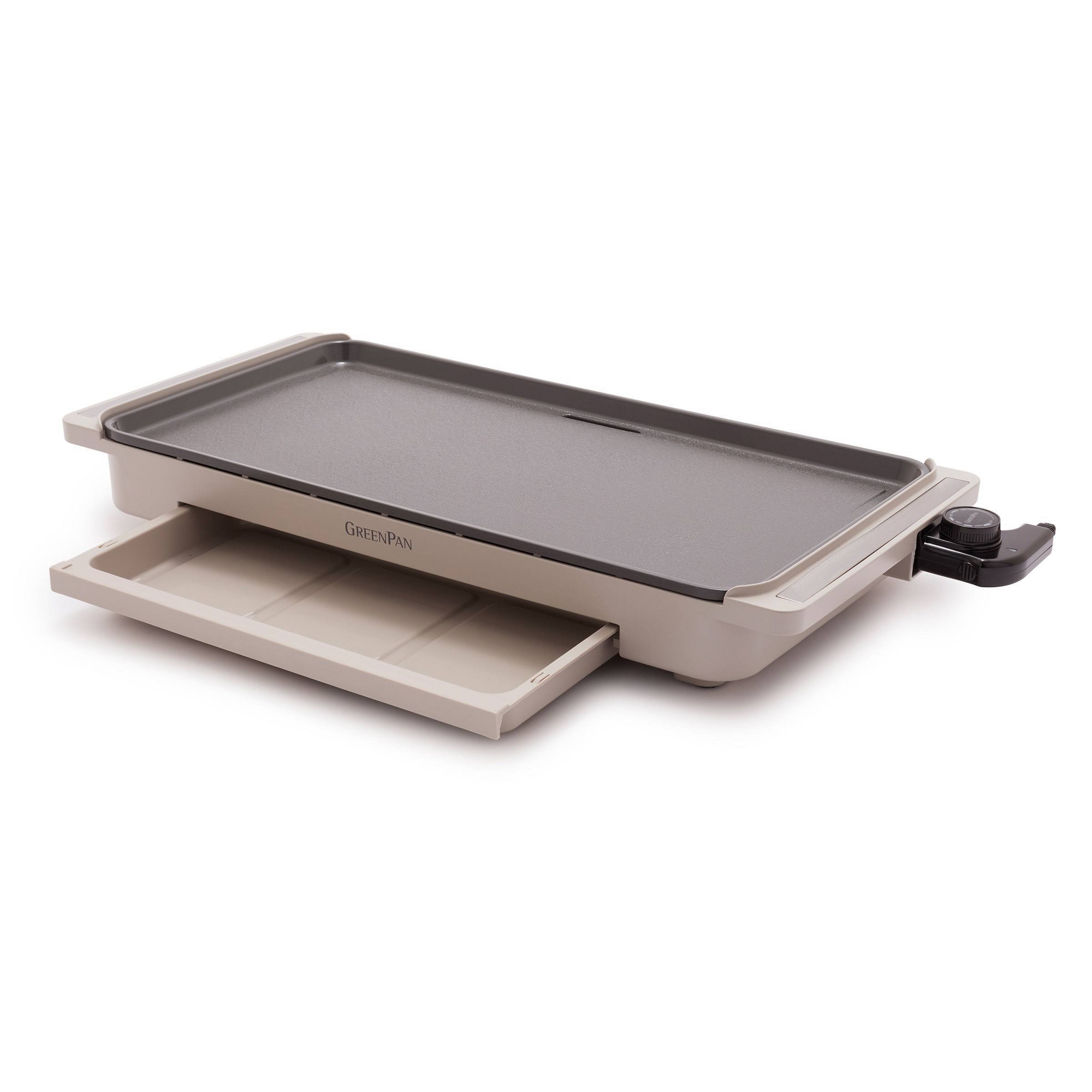 GreenPan Advanced Griddle with Warming Drawer