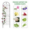 Maggift Patio Decorative Screens, Elegant Vine Pattern Yard Fencing, Pet-Safe Decorative Fence for Yard, Patio, Black, 40"*19.7"*86.7" - 3 of 4