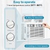 Kismile Small Room Window Air Conditioner , Remote Included ( 120-Volt , 5000-BTU ) - 3 of 4