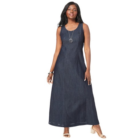 Jessica London Women's Plus Size Georgette Flyaway Maxi Dress