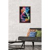 Trends International Wumples - Cosmic Neon Panda Framed Wall Poster Prints - 2 of 4