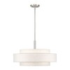 Livex Lighting Monroe 5 - Light Pendant in  Brushed Nickel - 3 of 4
