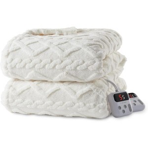 Heated Blanket Electric Blanke Soft with 4 Heating Levels & Auto Off, Overheat Protection, Machine Washable, ETL Certification - 1 of 4