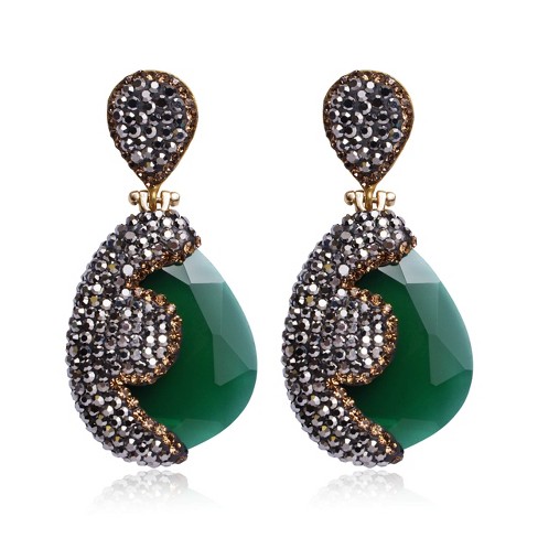 Target green earrings outlet