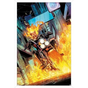 Trends International Marvel Ghost Rider - Ghost Rider #18 Framed Wall Poster Prints - 1 of 4