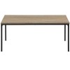Monarch Specialties Table Set 3pcs Set Coffee End Black Metal Dark Taupe Laminate Contemporary Modern - 4 of 4