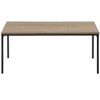 Monarch Specialties Table Set 3pcs Set Coffee End Black Metal Dark Taupe Laminate Contemporary Modern - image 4 of 4