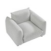 NicBex Couches for Living Room 42" Single Sofa Accent Chair Fabric Cotton Linen Chair Modern Upholstered 1-seater Sofa Couch for Apartment - 3 of 4