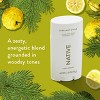 Native Deodorant for Men & Women - Bergamot & Pine - Aluminum Free - 2.65oz - 3 of 4