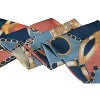 Allegra K Women's Polka Dot Long Skinny Double-Sided Scarf 57.87*5.12"(L*W) - 4 of 4