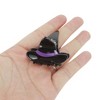 Unique Bargains Halloween Witch Hat Design Claw Clip Black 1Pc - 4 of 4
