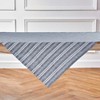 Solino Home Striped Linen Table Throw | Chelsea Stripe - 3 of 4