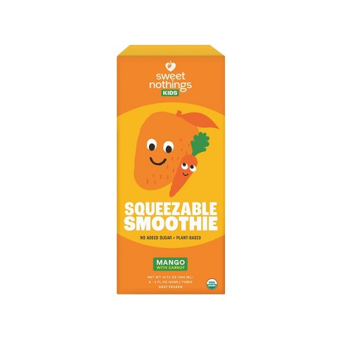 Dole® Fruit & Veggie Blends Mango Carrot Smoothie Mix 16 oz. Pouch, Smoothies, Novelties