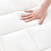 Gracie Mills Keisha Box Quilted Plush Hypoallergenic Down Alternative Waterproof Mattress Pad - 4 of 4