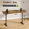 GALAXHERO 71 Inch Electric Standing Desk, Ergonomic Sit-to-Stand Desk with LED Touchscreen, 3 Memory Presets & Hook for Home Office - 4 of 4