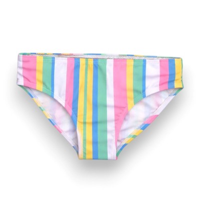 YMI Big Girls' 2-Piece Tankini Swimsuit Set, Multi/Paradise Stripe Print, 7/8 — фото 3