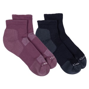 Fox River Anywear Essential Lightweight Quarter Crew Sock - 2 Pack - 1 of 4