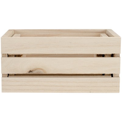 Multicraft Wood Craft Crate Caddy Set 3/Pkg