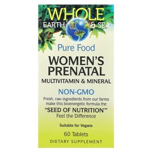 Natural Factors Whole Earth & Sea®, Women's Prenatal Multivitamin & Mineral, 60 Tablets - 1 of 3