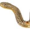 Snake Candle Holder - Modern Aluminum Decorative Taper Holder for Home & Office - 1" Gold - 3 of 4