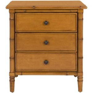Mina 3 Drawer Nightstand - NST3500 - Safavieh - 1 of 4