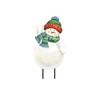 Briarwood Lane Winter Metal Art 30x13 Snow Time Snowman For Winter Metal Art - 3 of 3