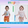 Harry Potter Baby Bodysuit, Shorts and Shoes 3 Piece Outfit Set Newborn to Infant Sizes (0-3 Months - 24 Months) - 3 of 4