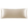 PiccoCasa Body Soft Silky Satin Smooth Machine Washable Envelope Closure Pillowcases 1Pc - 2 of 4