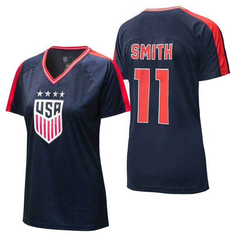USA Soccer Women's World Cup Sophia Smith USWNT Game Day Jersey, 3 of 4