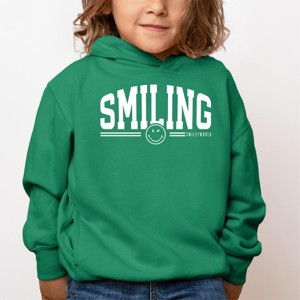 The Juniper Shop SmileyWorld Arched Varsity Toddler Hoodie - 1 of 4